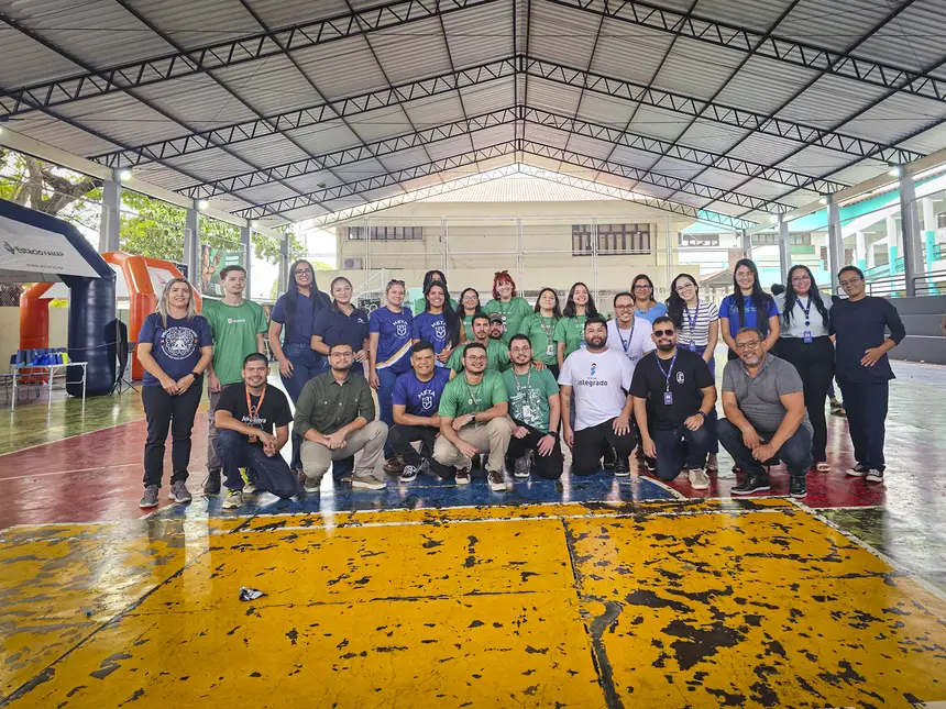 Os representantes das instituições parceiras que estão na programação 