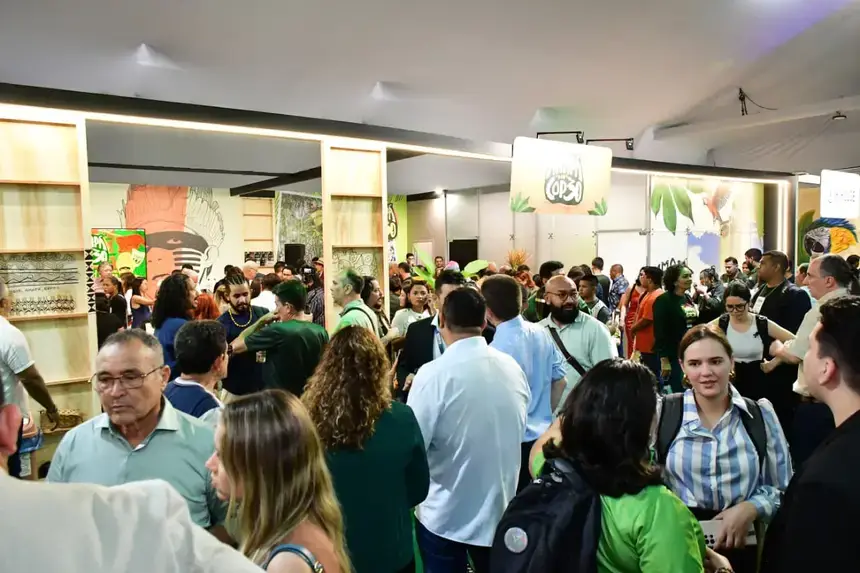 Em média 800 visitantes por dia passaram pelo estande do Amapá  na Zona Verde da COP30