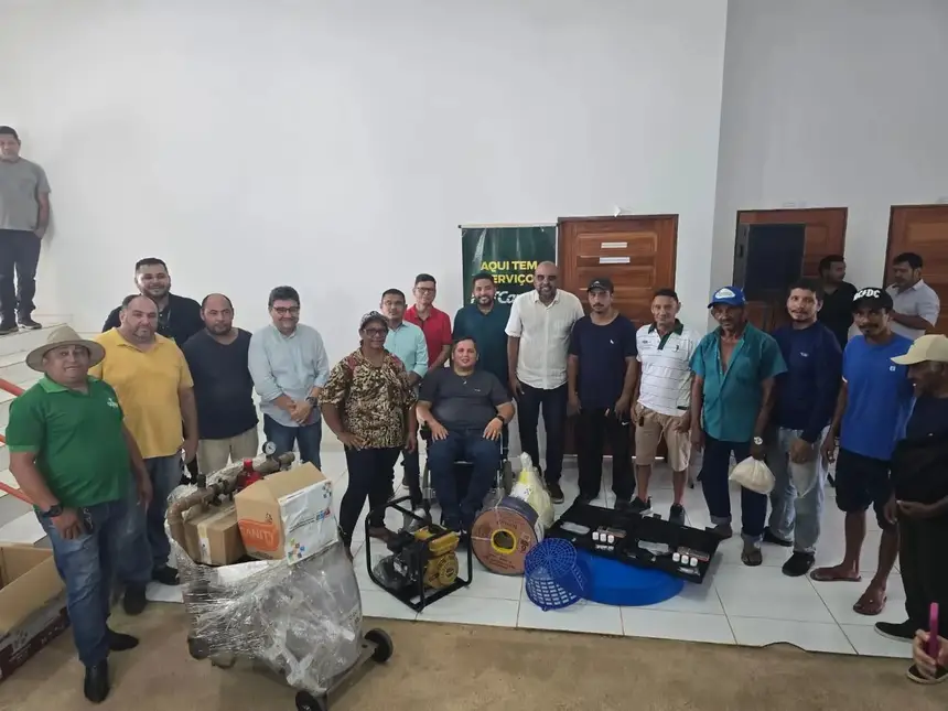 Foto: Divulgação Cristiane Mareco 332 kits agrícolas foram doados para o fortalecimento das cadeias produtivas