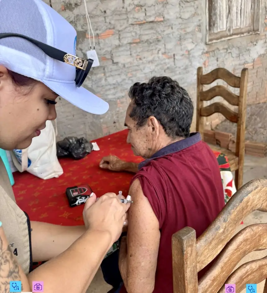 Em 2025 a imunização em idosos também foi reforçada.