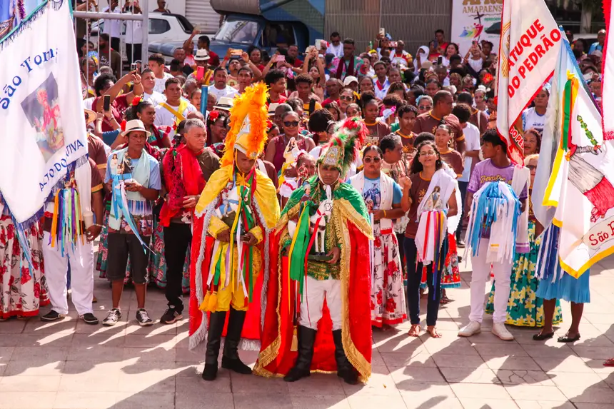 A participação de comunidades remanescentes marcou o ponto alto Jubileu Afro-amapaense, em Macapá