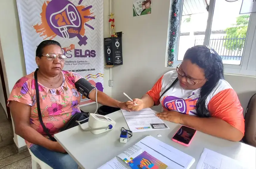 Atendimentos realizados às mulheres nas ações dos centros especializados da Sepm 