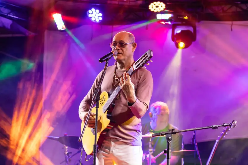 O cantor e compositor, Amadeu Cavalcante