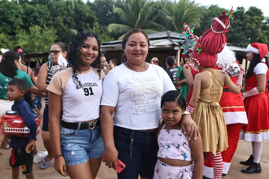 Moradora do Assentamento Santo Antonio, Jucilene Santos Santana 