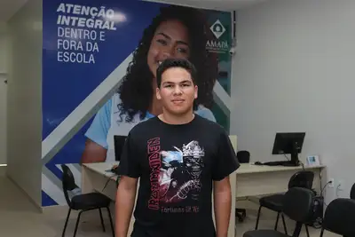 notícia: ‘Me ajudam na questão da fala’, diz estudante sobre tratamento gratuito do Centro de Valorização da Educação do Amapá