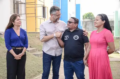 notícia: PAC Congós: conjunto habitacional recebe nome de Nelson dos Anjos em homenagem a um dos maiores esportistas do Amapá 