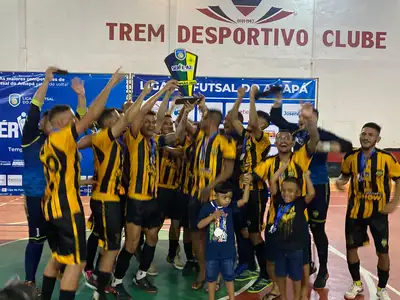 notícia: Com apoio do Governo do Amapá, Série A2 da Liga de Futsal consagra campeões no feminino e masculino em Macapá