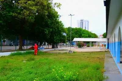 notícia: Governo do Estado entra na reta final da obra da Escola Estadual Antônio Cordeiro Pontes, em Macapá