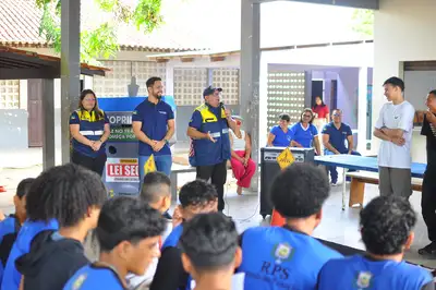 notícia: ‘Detran nas Escolas’: órgão lança campanha para sensibilizar estudantes sobre a segurança no trânsito, em Macapá