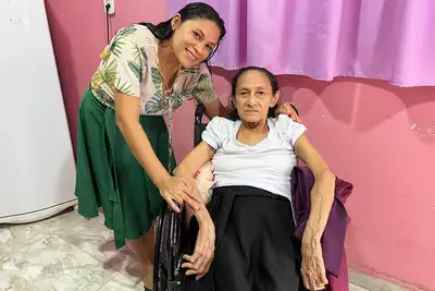 notícia: 'Minha mãe recebeu um tratamento incomparável. Só gratidão', diz filha de paciente do Programa Dr. Teles do Governo do Amapá