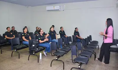 notícia: Governo do Amapá capacita profissionais do Ciodes para atendimento a mulheres vítimas de violência no ‘Box Lilás’