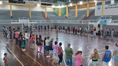 notícia: Governo do Amapá realiza projeto de dança de salão no Ginásio Avertino Ramos, em Macapá