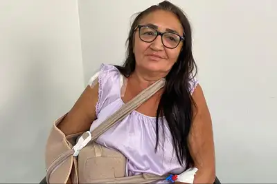 notícia: 'Fui internada, e no dia seguinte fiz a cirurgia', comemora paciente do Programa Zera Fila do Governo do Amapá