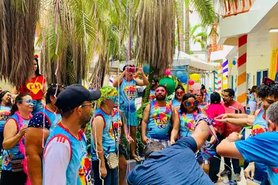 notícia: Bloco Haja Amor leva diversão e inclusão na programação de carnaval do Caps Gentileza, em Macapá