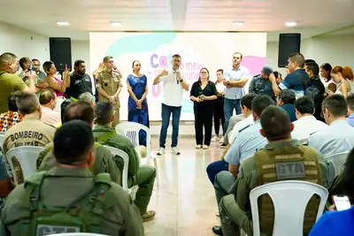 notícia: ‘Está tudo preparado para o maior e melhor carnaval da Amazônia’, evidencia governador Clécio Luís em coletiva de imprensa no Sambódromo, em Macapá