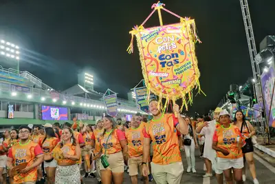 notícia: Com participação internacional, abertura do Carnaval do Meio do Mundo no Amapá inicia com desfiles de blocos