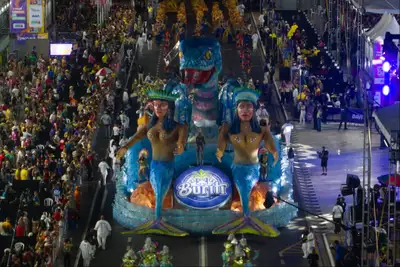 notícia: Carnaval 2025: Unidos do Buritizal exaltou a vida tucuju com 'Sou caboclo ribeirinho, de corpo, alma e verdade. Sou Macapaba, eis a minha identidade'