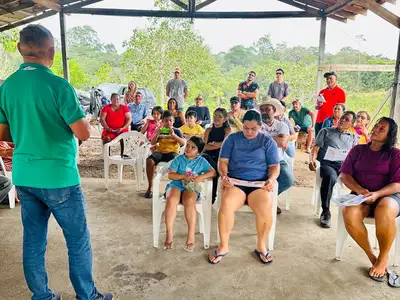 notícia: Governo do Amapá realiza oficina para produtores rurais para formulação de defensivos agrícolas naturais contra pragas