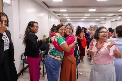 notícia: Servidoras da Educação do Amapá são homenageadas durante programação do Dia Internacional da Mulher, em Macapá 