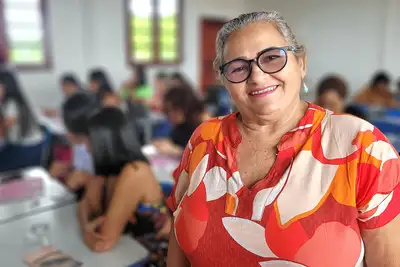 notícia: ‘Meus filhos me incentivaram a estar aqui’, diz aluna sobre curso de capacitação empreendedora em Macapá