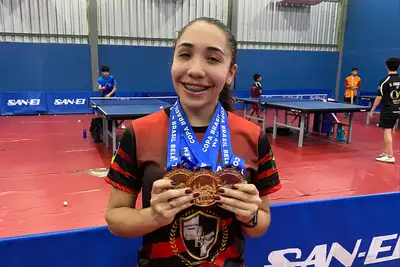 notícia: 'Fico muito grata pela oportunidade', diz medalhista de ouro apoiada pelo Governo do Amapá na Copa do Brasil de Tênis de Mesa