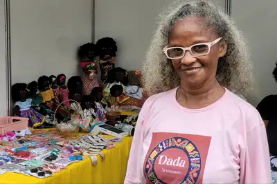 notícia: ‘Feliz e muito honrada pelo convite’, diz artesã mazaganense ao empreender durante o Equinócio das Águas, em Macapá 