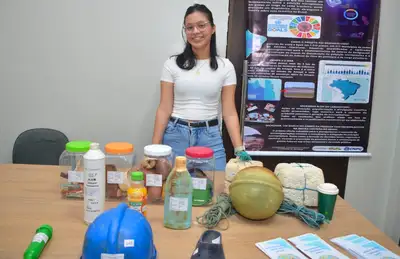 notícia: ‘Atitudes simples ajudam a preservar o elemento essencial para a vida’, diz acadêmica durante seminário que celebra o Dia Mundial da Água