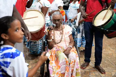 notícia: Com apoio do Governo do Amapá, Ciclo do Marabaixo 2025 celebra o centenário de Benedita Guilherma Ramos, a 'Tia Biló'