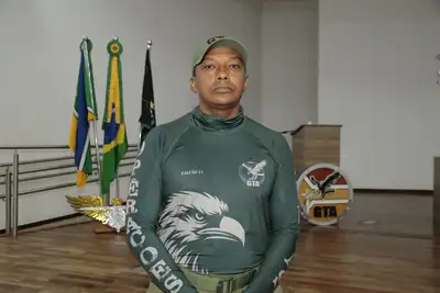 Foto: José Baía/Agência Nagib Capitão Waldecy Teles, coordenador do curso