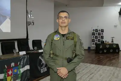 Foto: José Baía/Agência Nagib Tenente-coronel Eder Prado, coordenador do GTA