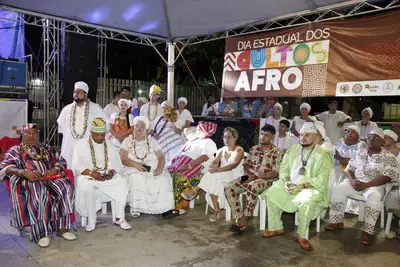 notícia: Com apoio do Governo do Estado, programação celebra Dia Estadual dos Cultos Afro-Religiosos