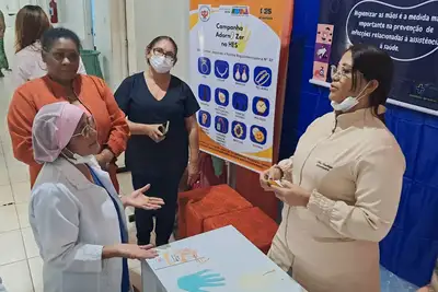notícia: Hospital Estadual de Santana lança campanha 'Adorno Zero' entre profissionais da saúde