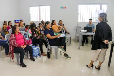 notícia: Capacitação do Governo do Amapá no Residencial Macapaba fortalece acolhimento de crianças autistas na comunidade