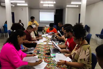 notícia: Com apoio do Governo do Estado, Calçoene realiza etapa municipal da Conferência de Igualdade Racial