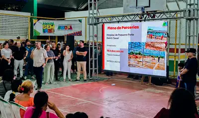 galeria: Apresentação das Plano de Parcerias entre o GEA e a Prefeitura de Amapá
