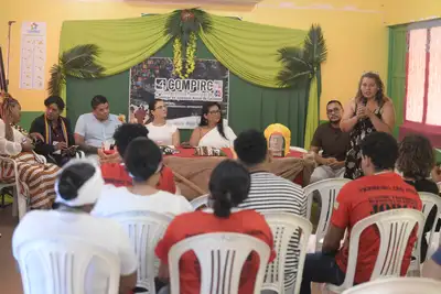 notícia: Com apoio do Governo do Estado, Calçoene realiza Conferência Municipal de Igualdade Racial e elege delegados para fase estadual