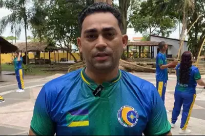 Foto: Sharlot Sandim Jader Seabra, presidente da Federação de Capoeira do Amapá