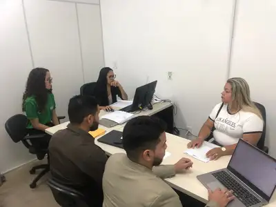 notícia: Consumidores de Laranjal do Jari recebem mutirão de audiências do Procon Amapá