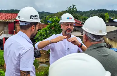 notícia: Em Oiapoque, governador Clécio Luís acompanha avanço das obras do Museu Kuahí, Laboratório de Fronteira e Casa do Artesão 