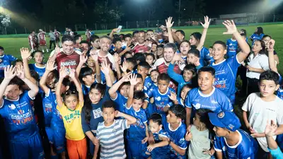 notícia: ’Devolver a função esportiva, pensando nas crianças e jovens’, destaca governador Clécio Luís na reinauguração do estádio Natizão em Oiapoque