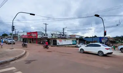 notícia: Governo do Amapá entrega novos semáforos e conclui cinco quilômetros de vias sinalizadas em Oiapoque