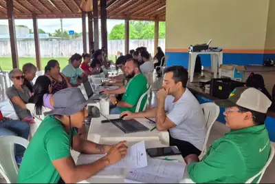 notícia: Em cinco dias, Governo do Amapá e órgãos federais realizam mais de 600 atendimentos durante 4ª Caravana Rural, em Porto Grande