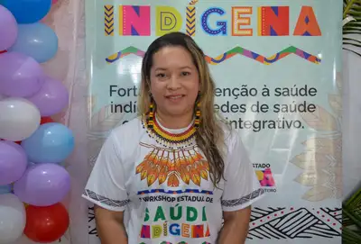 Foto: Sal Lima/GEA Coordenadora de Saúde Indígena da Sesa, Alessandra Macial