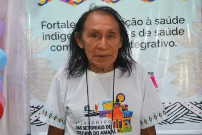 notícia: ‘É importante sistematizar a saúde indígena no Brasil’, diz liderança Wajãpi durante encontro promovido pelo Governo do Amapá 