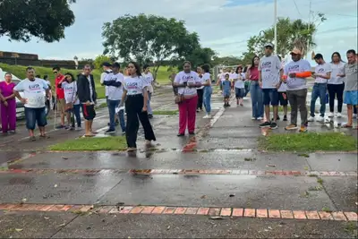 notícia: Luta antimanicomial: Governo do Estado promove ação em Macapá para reforçar o respeito à saúde mental