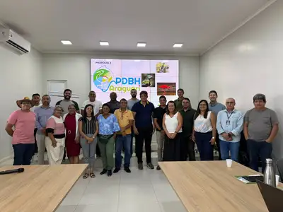 notícia: Junho Verde: comitê gestor aprova Plano Diretor da Bacia do Rio Araguari construído pelo Governo do Amapá