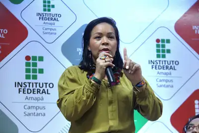 Secretária dos Povos Indígenas do Estado, Sonia Jeanjaque