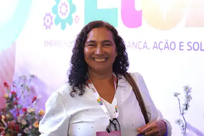 Foto: Jorge Júnior/GEA Liderança da Associação grupo Esperança, Davilene Aguiar