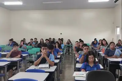 notícia: Governo do Amapá realiza Caravana da Central do Enem pelos municípios para reforçar preparação de vestibulandos