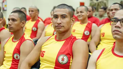 Foto: Israel Cardoso/GEA Soldado bombeiro militar, da última turma do CBM formada em 2024, Renan Santos